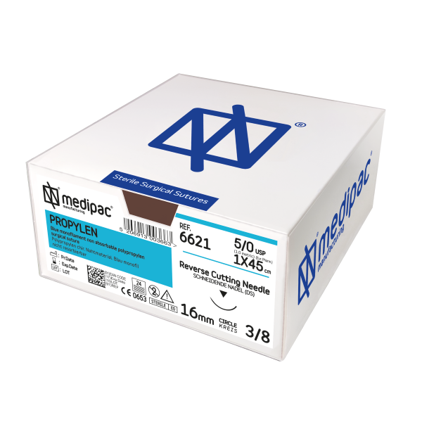 Μη απορροφήσιμα ράμματα MEDIPAC Propylen 6621
