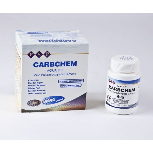 Κονία μόνιμης συγκόλλησης PSP Carbchem για γέφυρες - κορώνες 60gr