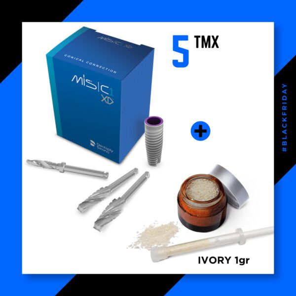MIS 5 C1 XD + ΔΩΡΟ Ivory Dentin Graft 1gr