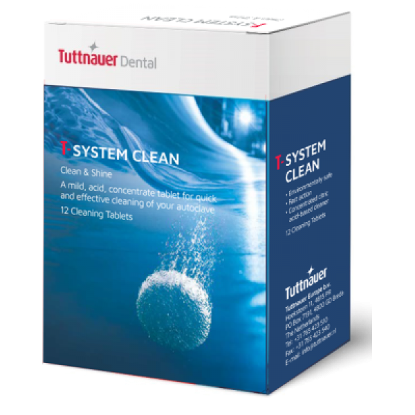 Ταμπλέτες καθαρισμού κλιβάνου TUTTNAUER T-System clean 12τμχ