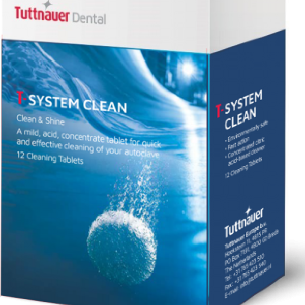 Ταμπλέτες καθαρισμού κλιβάνου TUTTNAUER T-System clean 12τμχ