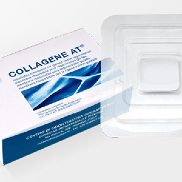 Μεμβράνη κολλαγόνου COLLAGENE AT 22×22mm