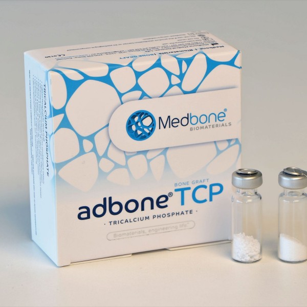 Οστικό μόσχευμα Adbone®TCP από καθαρό β-φωσφορικό ασβέστιο της Μedbone