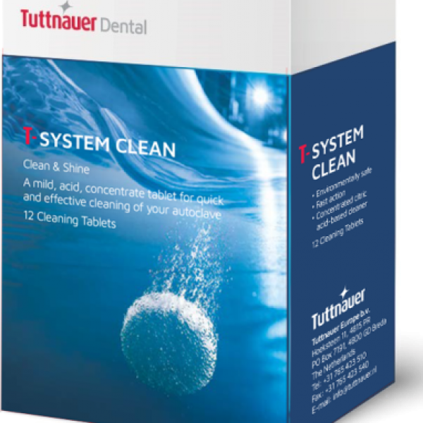 Ταμπλέτες καθαρισμού κλιβάνου TUTTNAUER T-System clean 12τμχ