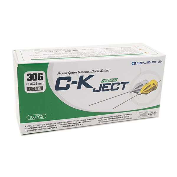 Βελόνες αναισθησίας C-K Ject 30G Long