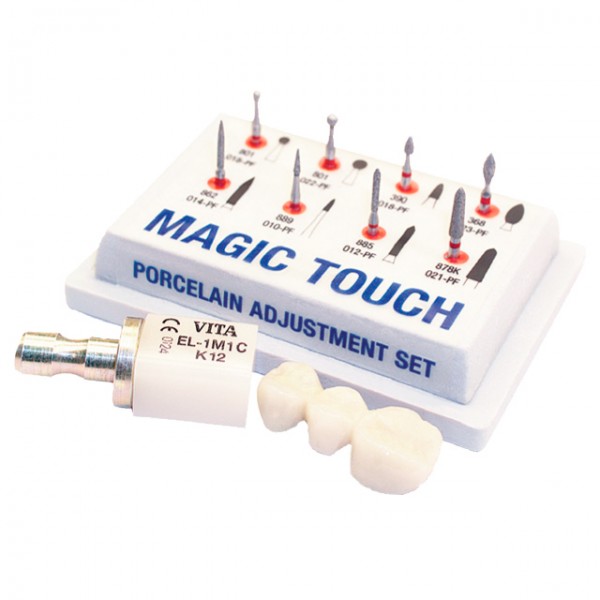 Σετ διαμαντιών ρύθμισης πορσελάνης STRAUSS & CO Magic Touch